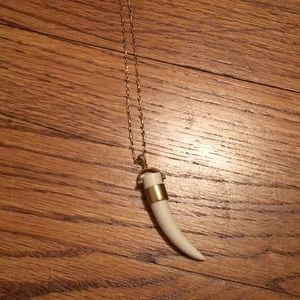 Stella and Dot horn necklace.